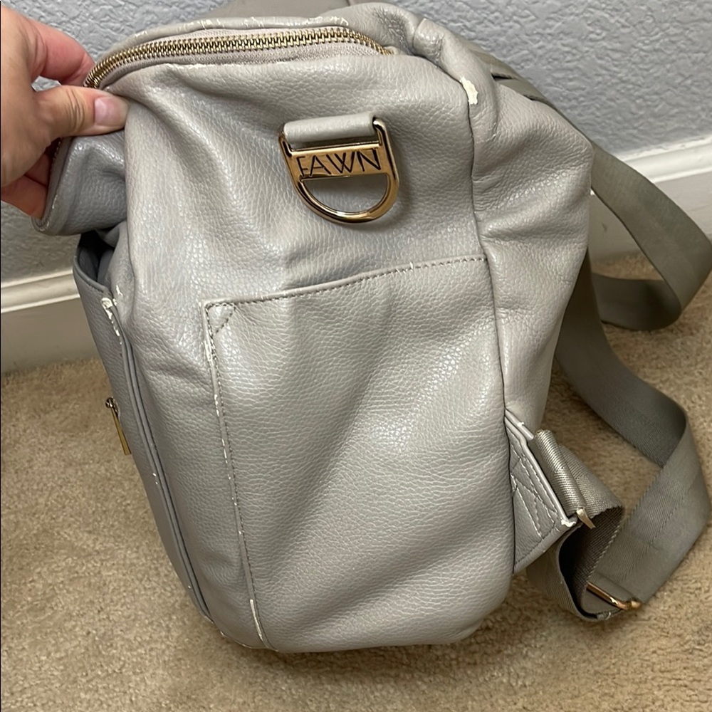 Fawn Design Gray Diaper Backpack - image 2